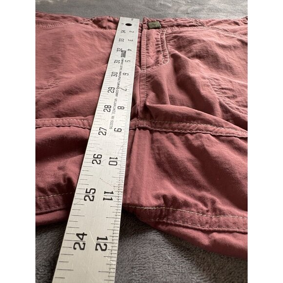 Mountain Hardwear Women's Hiking Cargo Shorts Size 8 Dusty Pink Camping Outdoor - Picture 13 of 14